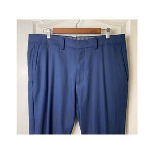 Reaction Kenneth Cole Men's Blue Dress Pants Slacks Size 36X32